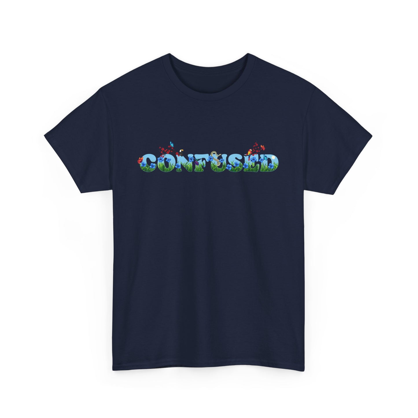 Floral Confused Tee