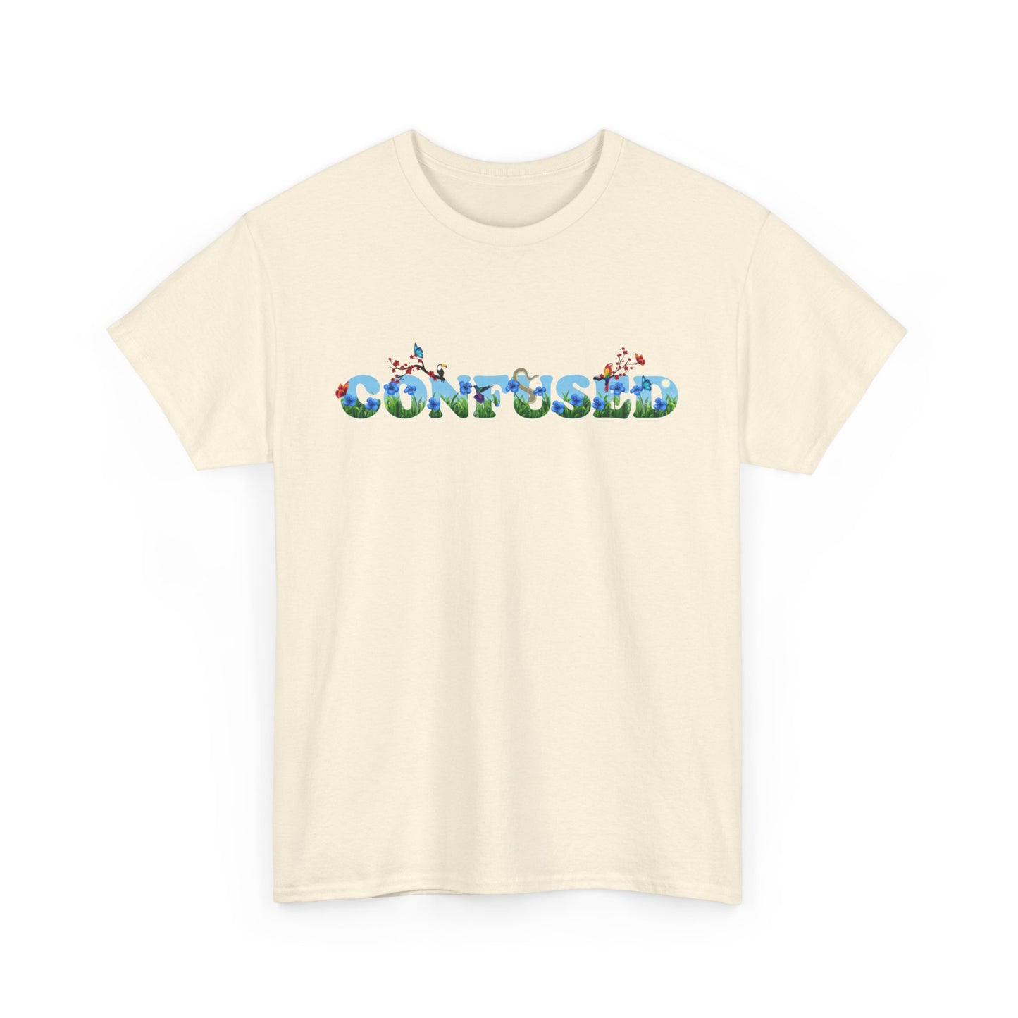 Floral Confused Tee