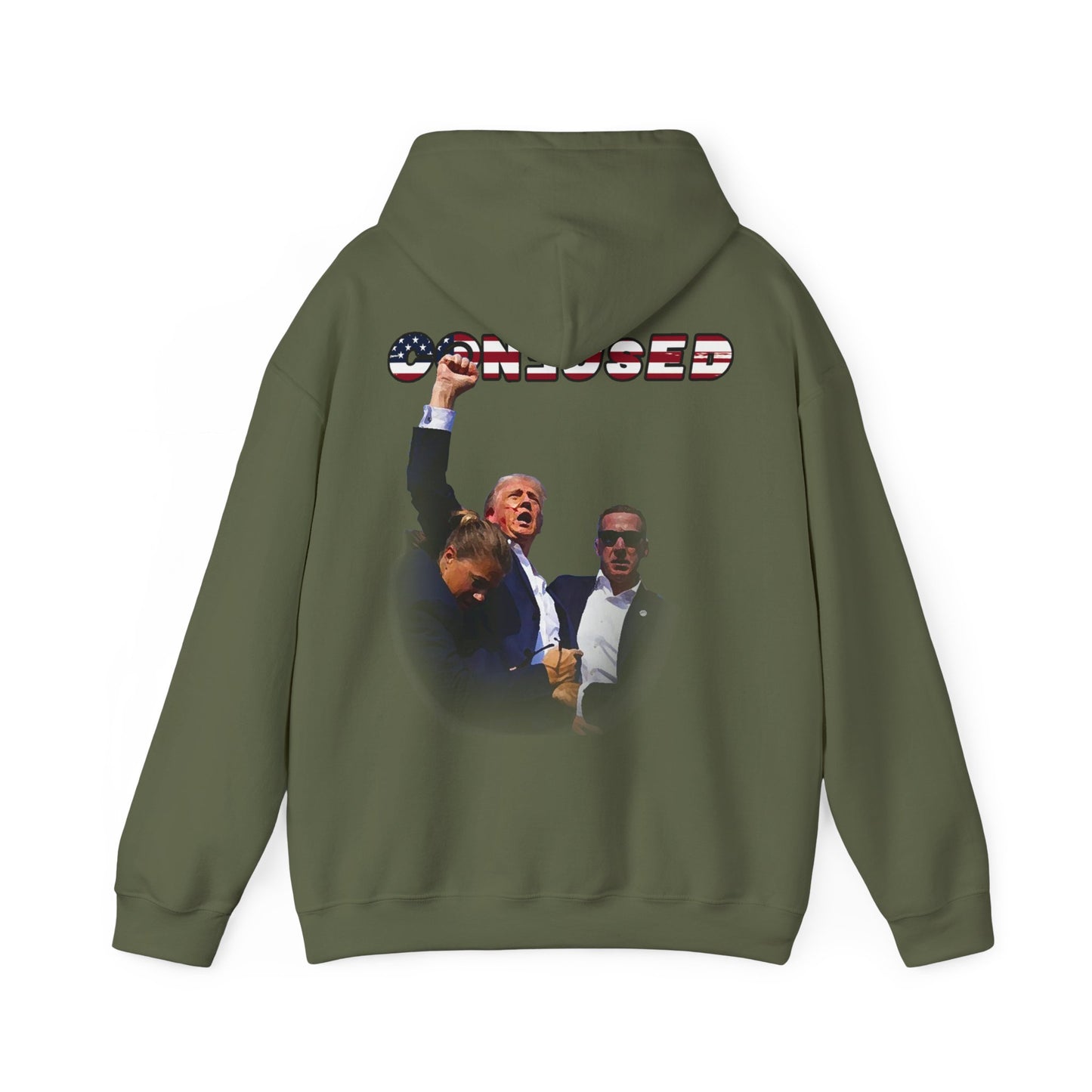 America Confused Hoodie